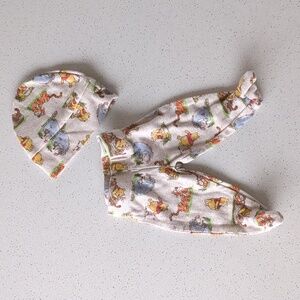 Disney Kids Whinnie The Pooh Matching Set - Pants And Hat